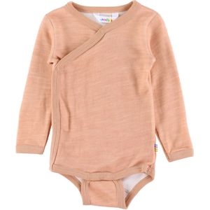 Joha Wikkelromper L/æ - Wol/Bamboe - Perzik - Joha - 40 - Romper L/S