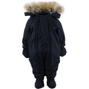 Ver de Terre Sneeuwpak m. Bont - Navy - Ver de Terre - 6 mnd - Skipak