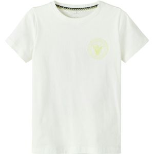 Name It T-Shirt - NkmPfasile - Bright White - Name It - 7-8 jaar (122-128) - T-Shirts