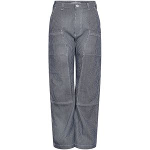 Sofie Schnoor Meisjes Jeans - Allicia - Dark Denim Blue - Sofie Schnoor - 8 jaar (128) - Jeans