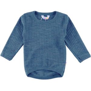 Joha Blouse - Wol - Denim Blauw - Joha - 160 - Shirts