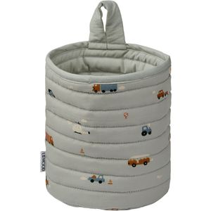 Liewood Opbergmand - 18x14.5 cm - Faye - Voertuigen/Dove Blue - Liewood - OneSize - Mand