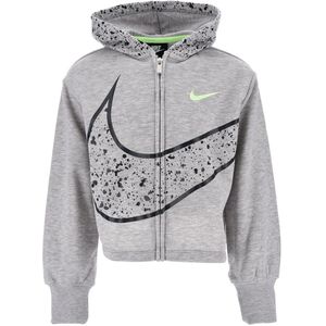 Nike Cardigan - Splatter - Grey Heather - Nike - 4 jaar (104) - Cardigan