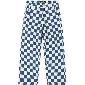Molo Broek - Ataru - Beste Blue cheque - Molo - 11 jaar (146) - Broeken - Katoen