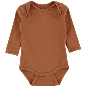 Soft Gallery Romper l/s - Bob - Pompoenkruid - Soft Gallery - 1 jaar (80) - Romper L/S