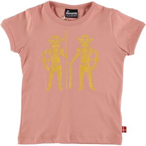 Danefæ T-Shirt - Danebasic - Soft Rose Dubbel probleem - Danefæ - 2 jaar (92) - T-Shirts