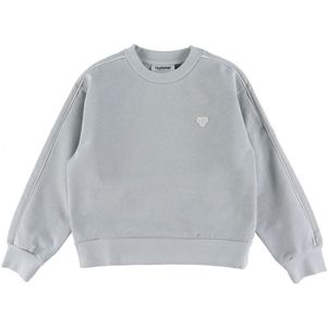 Hummel Sweatshirt - hmlJR Loose - Grijs m. Glitter - Hummel - 5-6 jaar (110-116) - Sweatshirt
