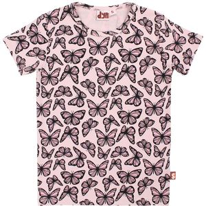 DIEREN T-Shirt - DierenGrommen - Light Rose Fladderen - DYR - 2 jaar (92) - T-Shirts