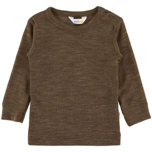 Joha Blouse - Wol/Zijde - Bruin Gevlekt - Joha - 60 - Shirts