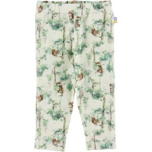 Joha Leggings - Wol - Off White m. Bomen - Joha - 40 - Leggings - Wol