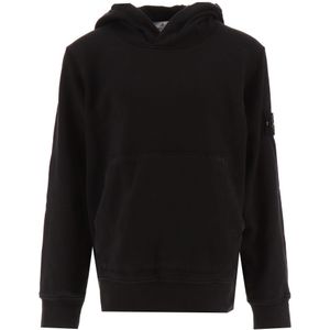 Stone Island Hoodie - Zwart - Stone Island - 8 jaar (128) - Hoodie