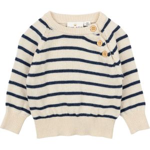 The New Siblings Blouse - Gebreid - TnsbNorton - Mood Indigo Str - The New - 1 jaar (80) - Shirts