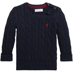 Polo Ralph Lauren - Blouse - Navy - Gebreid