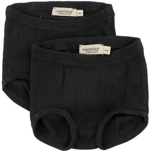 MarMar Onderbroek - 2-pack - Zwart - MarMar - 1 jaar (80) - Ondergoed
