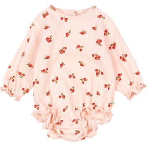 Konges Sløjd Romper l/s - Chleo - Roze Roze - Konges Sløjd - 50/56 - Romper L/S