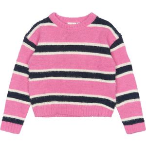 The New Blouse - Gebreid - TnPalmina - Ibis Rose Striped - The New - 5-6 jaar (110-116) - Shirts