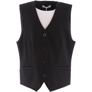 Designers Remix Vest - Zoe - Black - Designers Remix - 14 jaar (164) - Vest