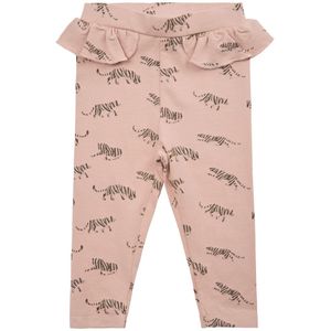 Petit by Sofie Schnoor Broek - Sweet Rose m. Tijgers - Sofie Schnoor - 68 - Broeken - Katoen