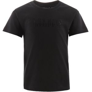 Emporio Armani T-Shirt - Zwart m. Logo/Strass - Emporio Armani - 10 jaar (140) - T-Shirts