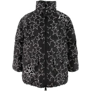 Dolce & Gabbana Donsjas - Zwart m. Sterren - Dolce & Gabbana - 12 jaar (152) - Donsjassen