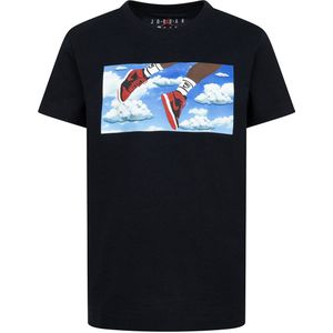 Jordan T-Shirt - Zwart m. Print - Jordan - 2-3 jaar (92-98) - T-Shirts