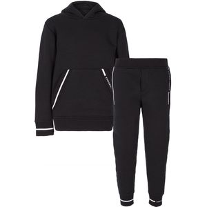 Emporio Armani Sweatset - Zwart m. Wit - Emporio Armani - 4 jaar (104) - Joggingpakken