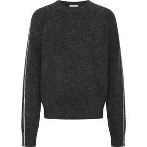 Grunt Blouse - Gebreid - GRAirdrie - Dark Grey - Grunt - 8 jaar (128) - Shirts