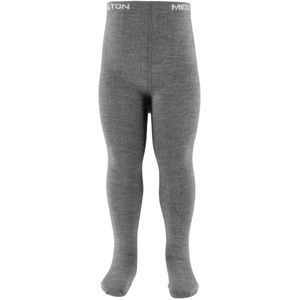 Melton Panty's - Wol/Bamboe - Grijs Gevlekt - Melton - 56/62 - Panty's