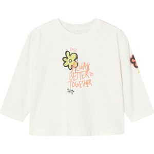 Name It Blouse - NmfNoa - Jet Stroom m. Bloemen - Name It - 2 jaar (92) - Shirts