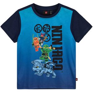 Lego - Ninjago T-shirt - Navy Blauw - 100% Katoen
