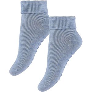 Minymo Panty's - 2-pack - Rib - Noos - Winter Sky Melange - Minymo - 15/18 - Sokken