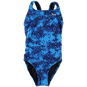 TYR Zwempak - Glacial Maxfit - Blauw m. Patroon - TYR - 116 - Badmode
