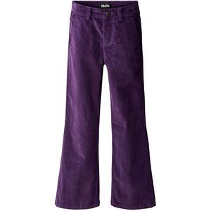 Molo Corduroy Broek - Aida - Space Purple - Molo - 9 jaar (134) - Fluwelen Broek