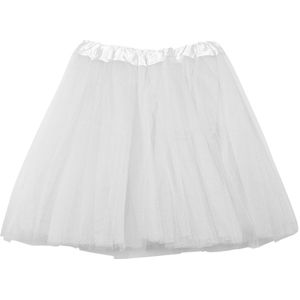 Molly & Rose Kostuum - Tule rok - Wit - Molly & Rose - 0-3 jaar - Kostuum