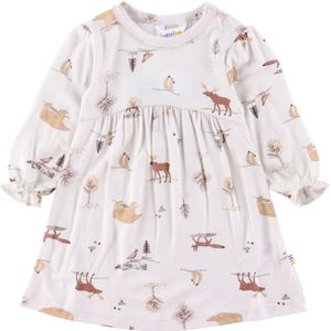 Joha Jurk - A-vorm - Wol - Licht Beige - Joha - 60 - Jurk