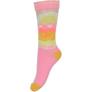 Billieblush Sokken - Roze/Geel m. Opl - Billieblush - 27/30 - Sokken