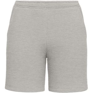 Grunt Shorts - Wafel - GrAli - Light Grey Melange - Grunt - 12 jaar (152) - Shorts
