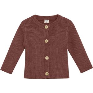 CeLaVi Cardigan - Wol - Kastanjebruin - CeLaVi - 50 - Cardigan