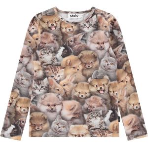 Molo Blouse - Rose - Pluizig Pluizig - Molo - 4 jaar (104) - Shirts