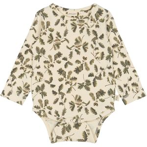 Petit Piao Romper l/s - Oak - Petit Piao - 56 - Romper L/S