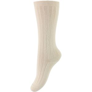 Condor Kniesokken - Rib - Beige - Condor - 0-3 mnd - Sokken