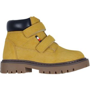 Tommy Hilfiger Laarzen - Velcro Bootie - Oker/Blue - Tommy Hilfiger - 28 - Laarzen