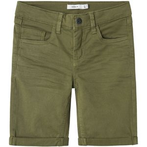 NAME IT - NKMSILAS ISAK L TW SHORTS - Deep Lichen Green - Korte Broek