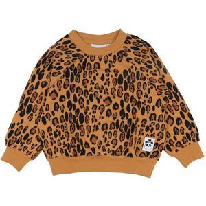 Mini Rodini Sweatshirt - Basic - Leopard - Mini Rodini - 80/86 - Sweatshirt