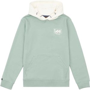 Lee Hoodie - Supercharged - Oversized - Blue Surf - Lee - 8-9 jaar (128-134) - Hoodie