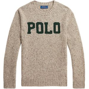 Polo Ralph Lauren Blouse - Wol - Bruin gemêleerd m. Donkergroen - Polo Ralph Lauren - 8 jaar (128) - Shirts