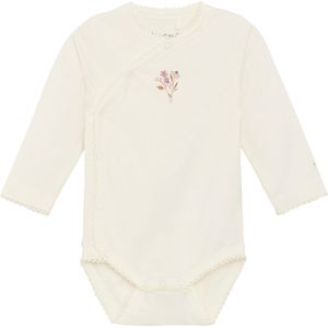 Fixoni Wikkelromper l/s - Advocaat - Fixoni - 56 - Romper L/S