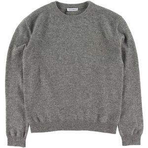 Dolce & Gabbana Blouse - Wol - Grijs Gevlekt m. Borduurwerk - Dolce & Gabbana - 8 jaar (128) - Shirts