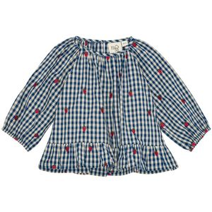 Flöss Blouse - Nolly - Berry Blue controle - Flöss - 2 jaar (92) - Shirts