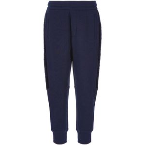 Emporio Armani Broek - Navy m. Fluweel - Emporio Armani - 12 jaar (152) - Broeken - Katoen